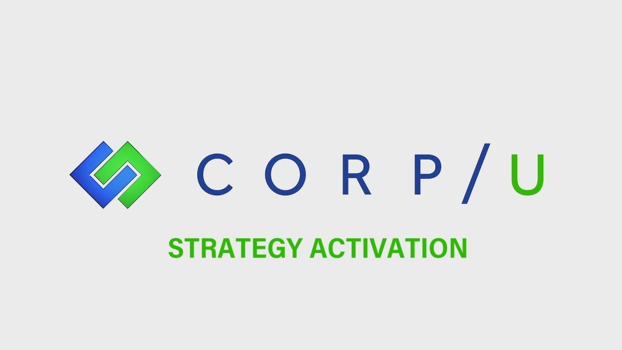Corp U Logo - CorpU Strategy Activation Explained - YouTube