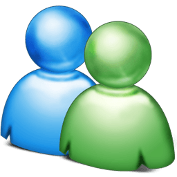MSN Messenger Logo - Mise à jour de MSN Messenger 7...ouf
