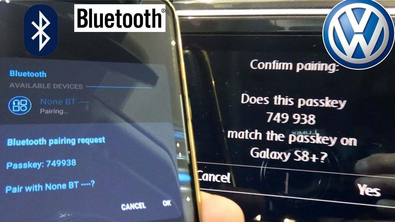 Pair Phone Logo - How To Bluetooth Volkswagen Pairing phone Connect Tiguan Touareg ...