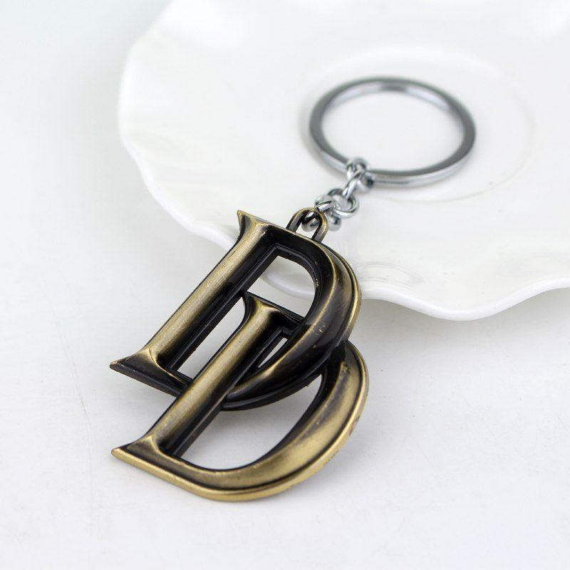 Double D-Logo Logo - Daredevil Matt Murdock Double D Logo Metal Keychain In Key Chains