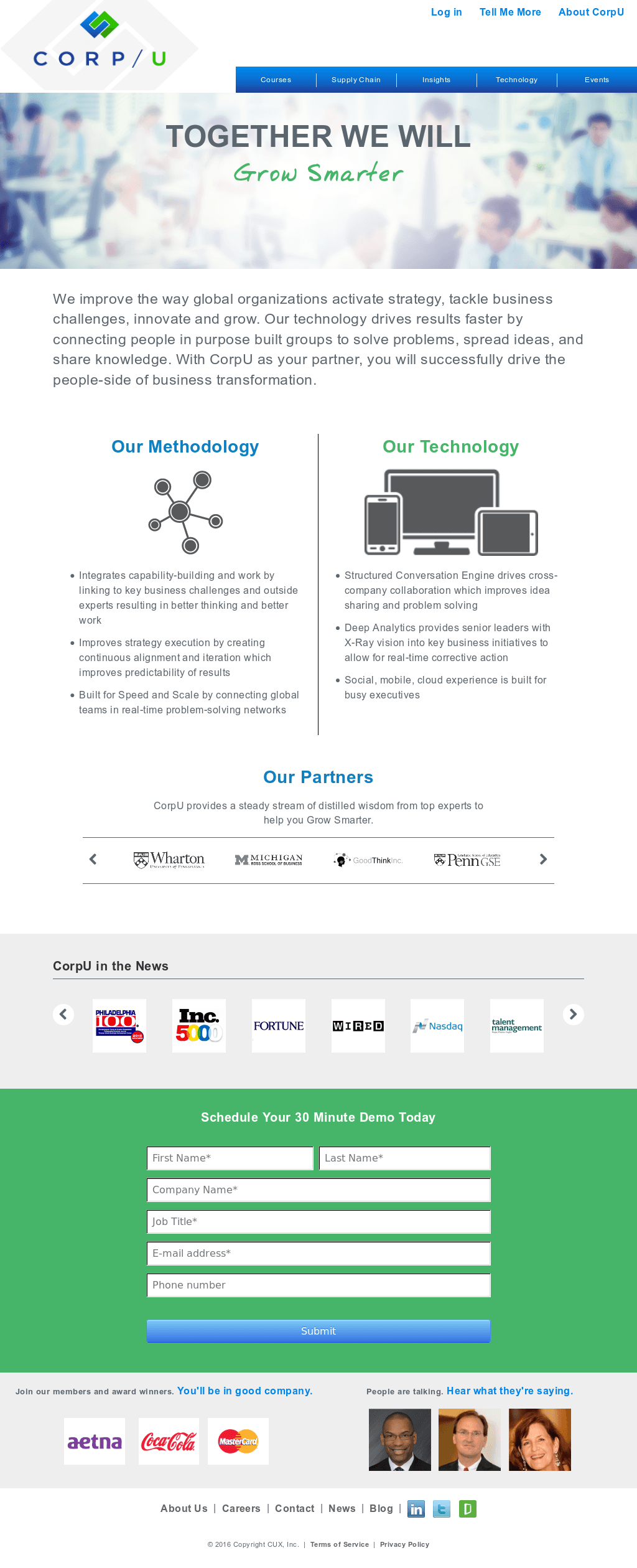 Corp U Logo - CorpU Competitors, Revenue and Employees - Owler Company Profile