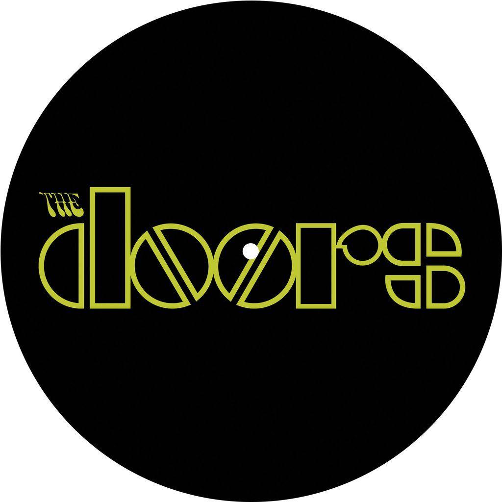 The Doors Logo - Logo Turntable Slipmat – The Doors Official Online Store