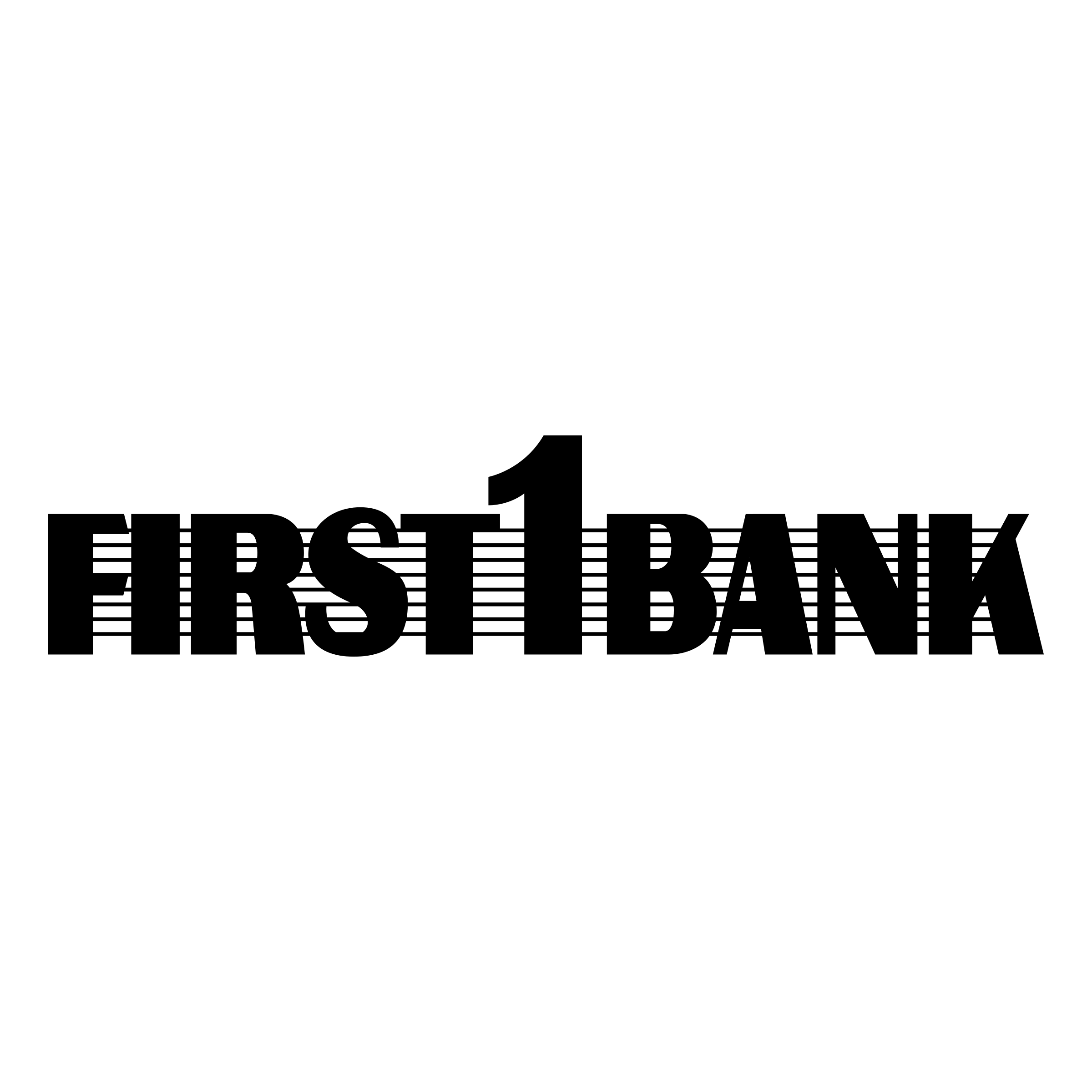 First White Logo - First Bank Logo SVG Vector & PNG Transparent - Vector Logo Supply