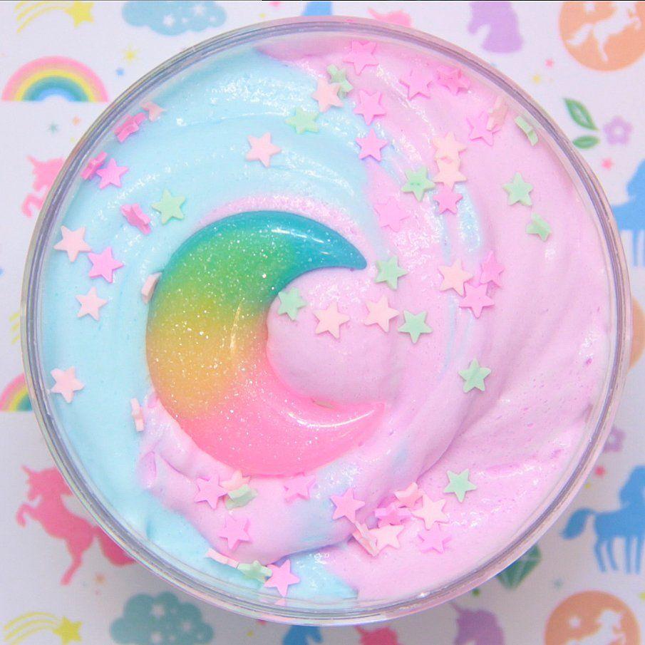 Pastel Slime Logo - Moon Princess is a blue and purple pastel butter slime. Very soft