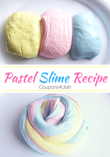 Pastel Slime Logo - Pastel Slime Recipe - Kids LOVE slime and it's super easy and cheap ...