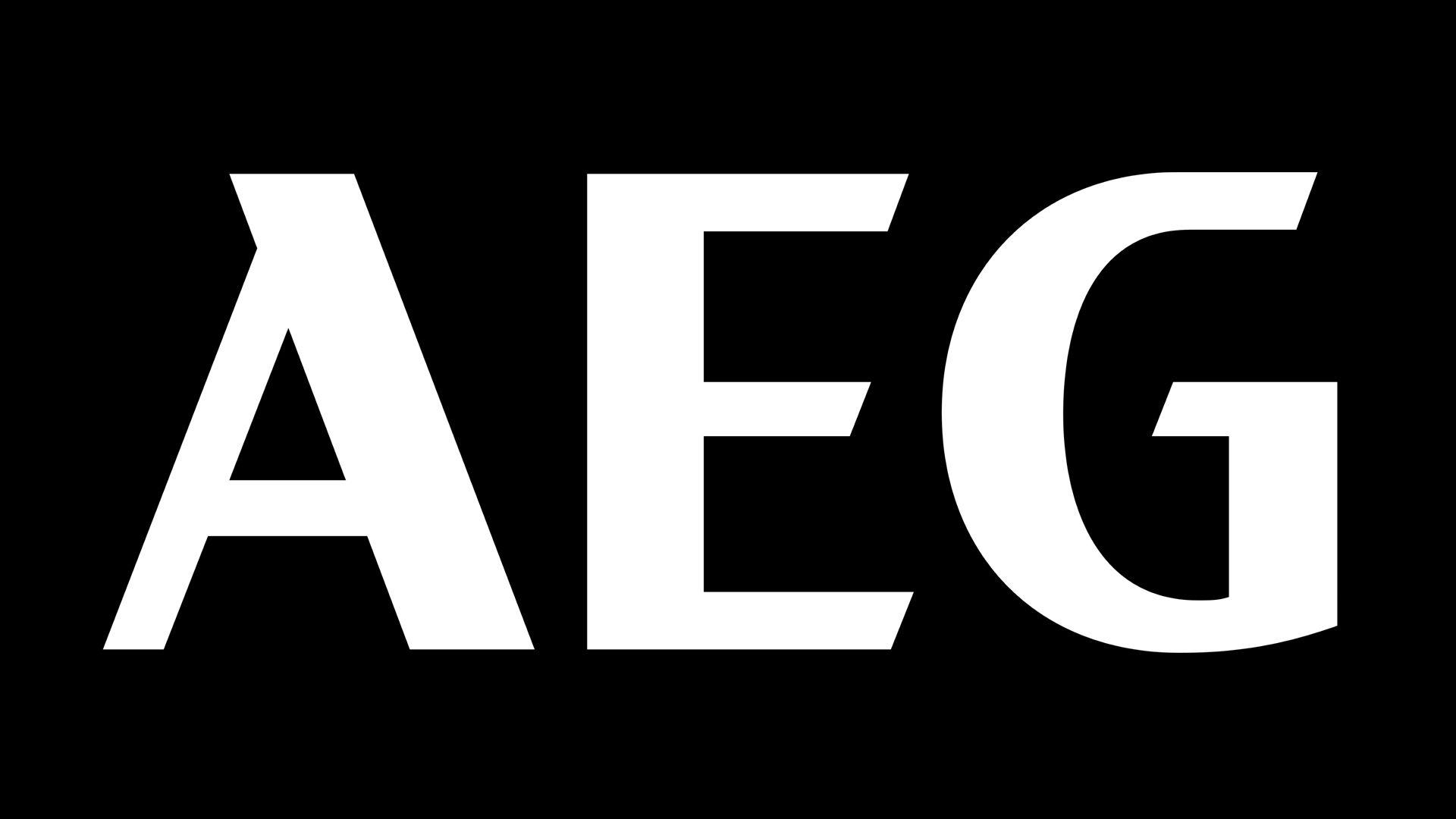 First White Logo - AEG Logo, AEG Symbol, Meaning, History and Evolution