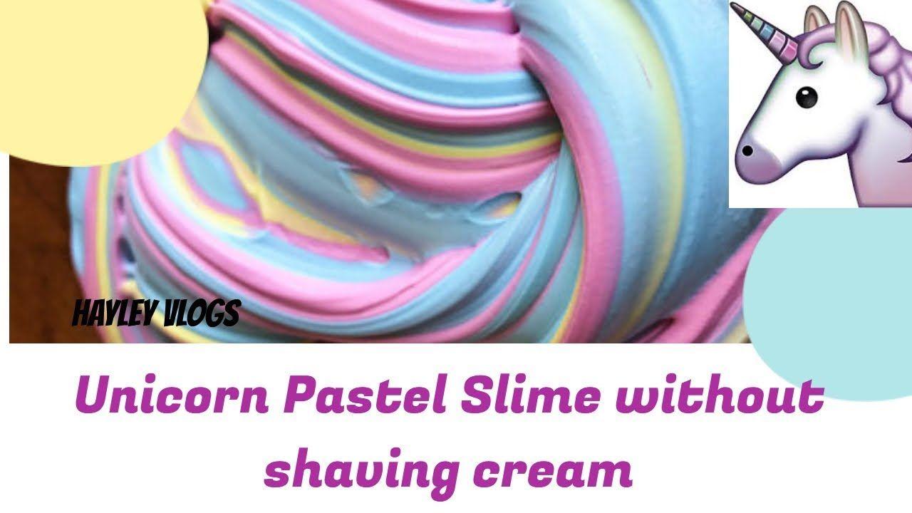 Pastel Slime Logo - DIY pastel unicorn slime!!! Fluffy slime without shaving cream - YouTube