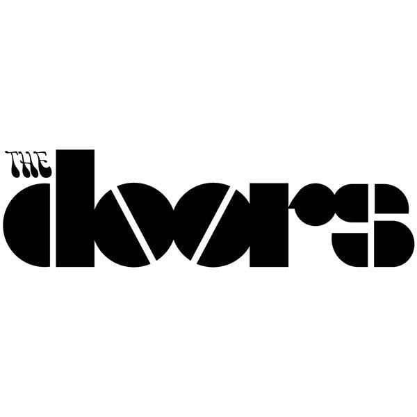 The Doors Logo - Sticker Logo The Doors | MuralDecal.com