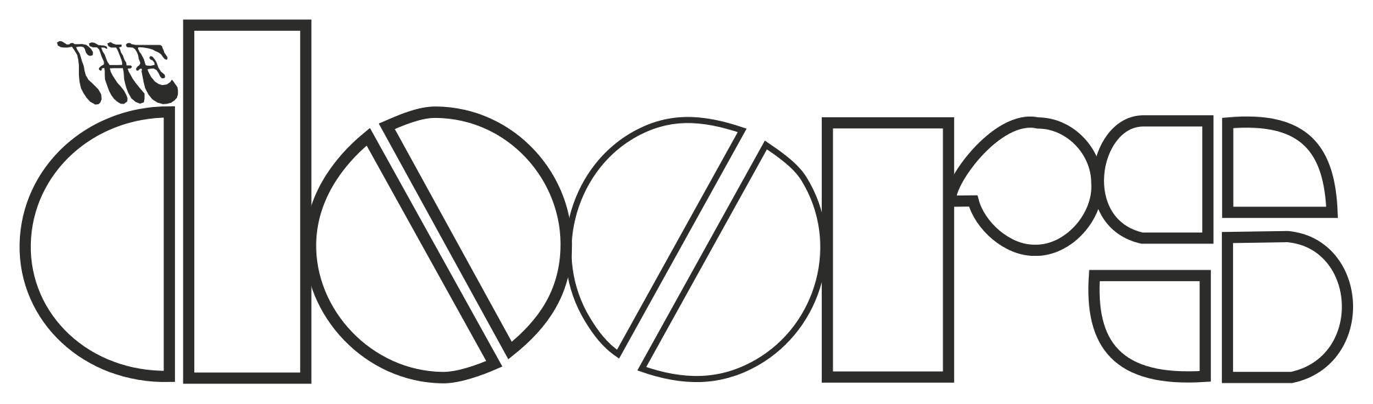 The Doors Logo - File:Thedoors-logo.svg - Wikimedia Commons