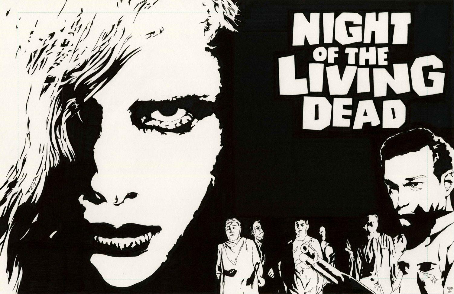 Night of the Living Dead Logo - Night of the Living Dead (Film), Oct. 28th 7pm