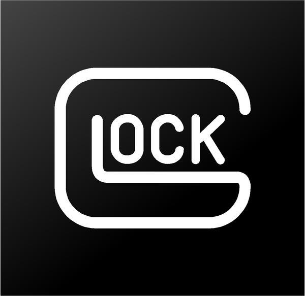 Glock Logo - Glock Logo Vinyl Decal Sticker