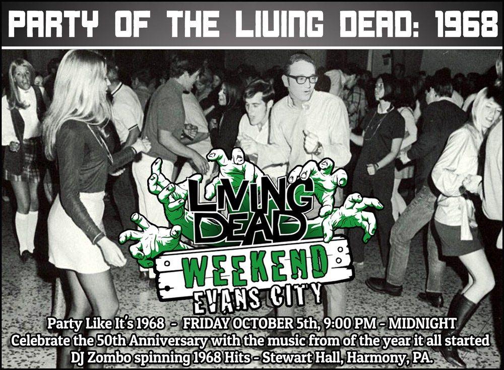 Night of the Living Dead Logo - Living Dead Weekend Evans City - The Living Dead Weekend