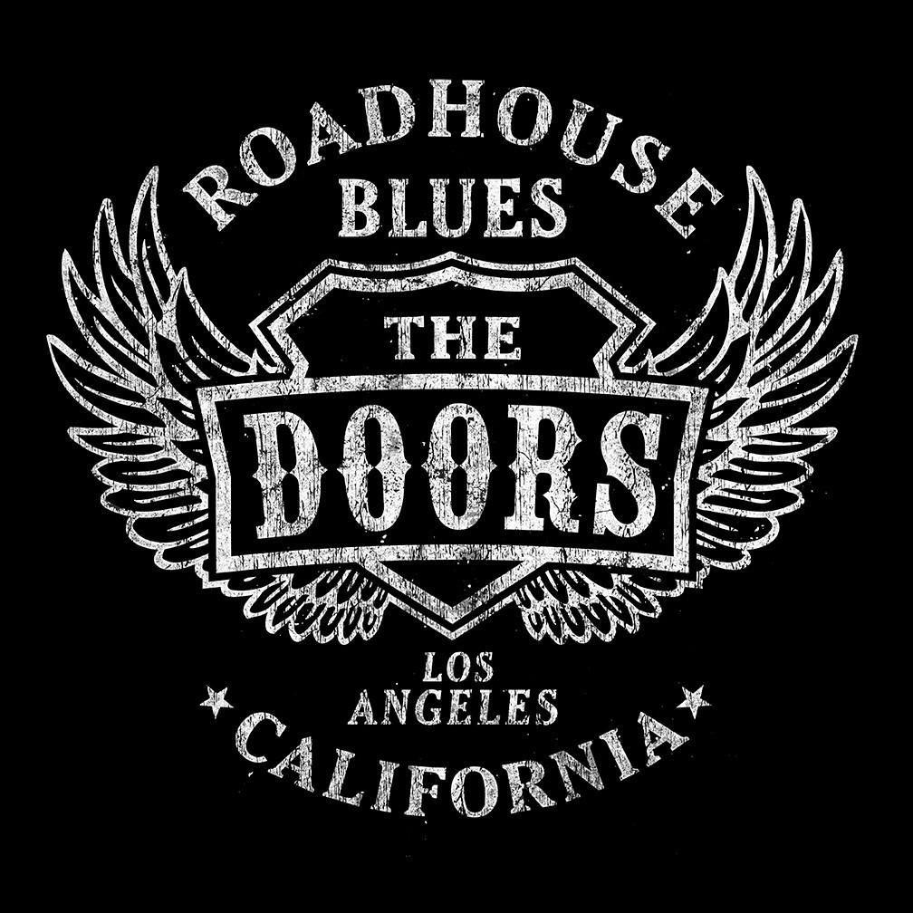 The Doors Logo - The Doors Roadhouse Blues Sticker – The Doors Official Online Store