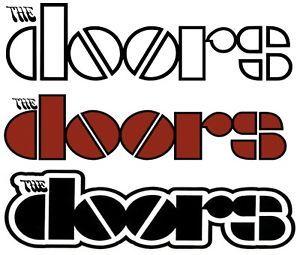 The Doors Logo - Choice-The Doors Iron On Transfer For T-Shirt & Other Light Color ...