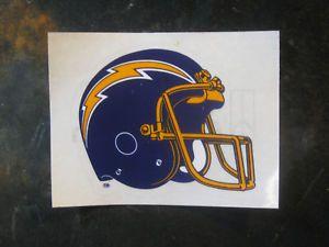 Vintage Olds Logo - Vintage Mid 1980's San Diego Chargers Helmet Logo Sticker Your Olds