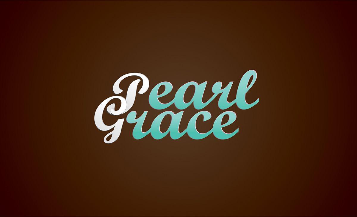 Grace Beauty Logo - Pearl Grace beauty club on Behance