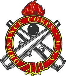 Ordnance Bomb Logo - U.S. Army Ordnance Corps Crest