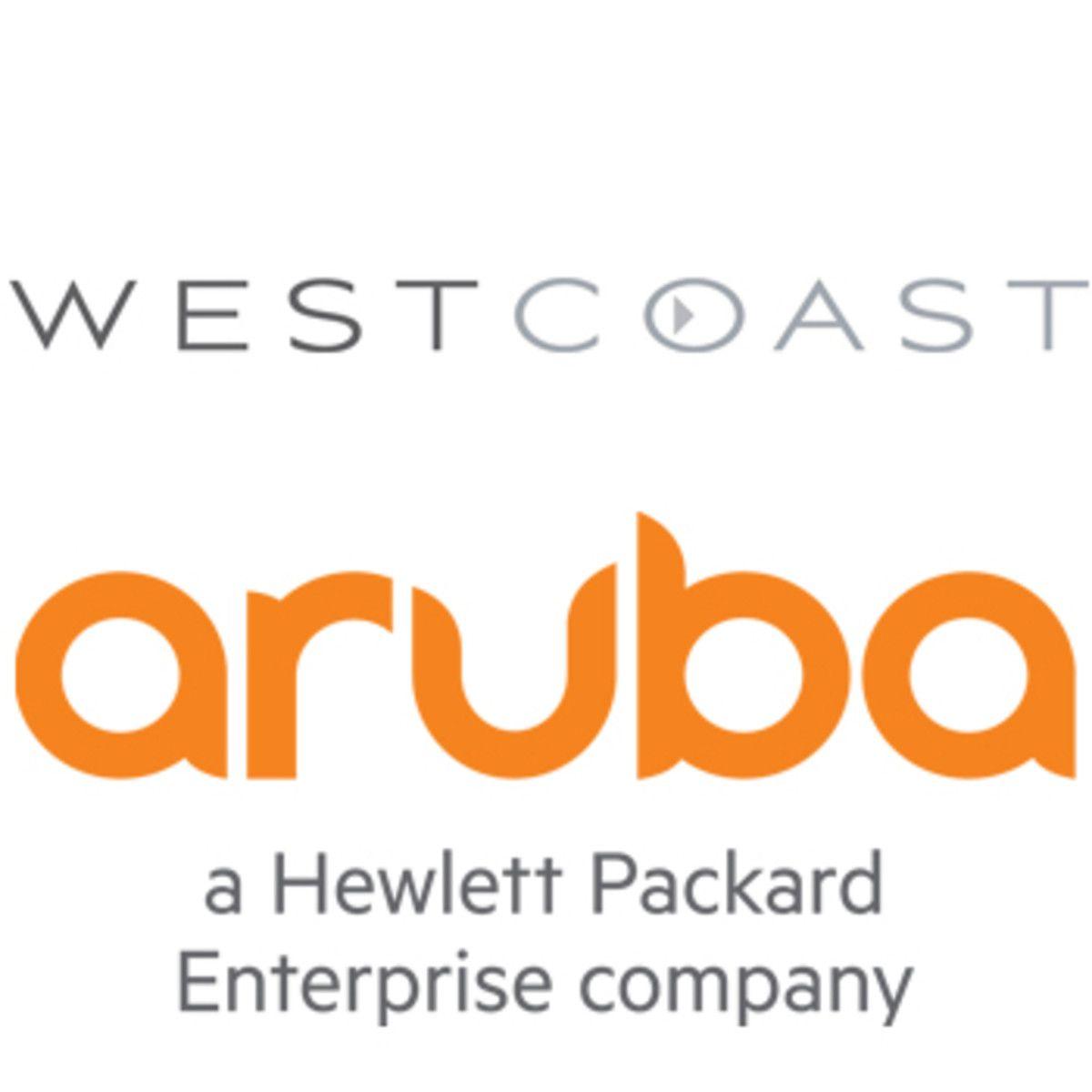Aruba Logo - Westcoast to distribute HPE's Aruba networking solutions