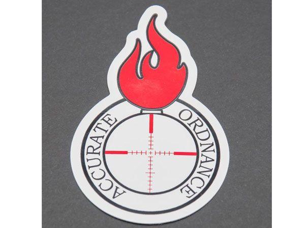 Ordnance Bomb Logo - AO Bomb Sticker – Accurate Ordnance