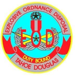 Ordnance Bomb Logo - Explosive Ordnance Disposal (EOD) - Tahoe Douglas Protection District