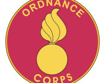 Ordnance Bomb Logo - Ordnance corps | Etsy
