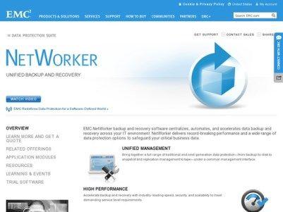 EMC NetWorker Logo - EMC NetWorker Reviews- Why 4.2 Stars? (May 2018) | ITQlick