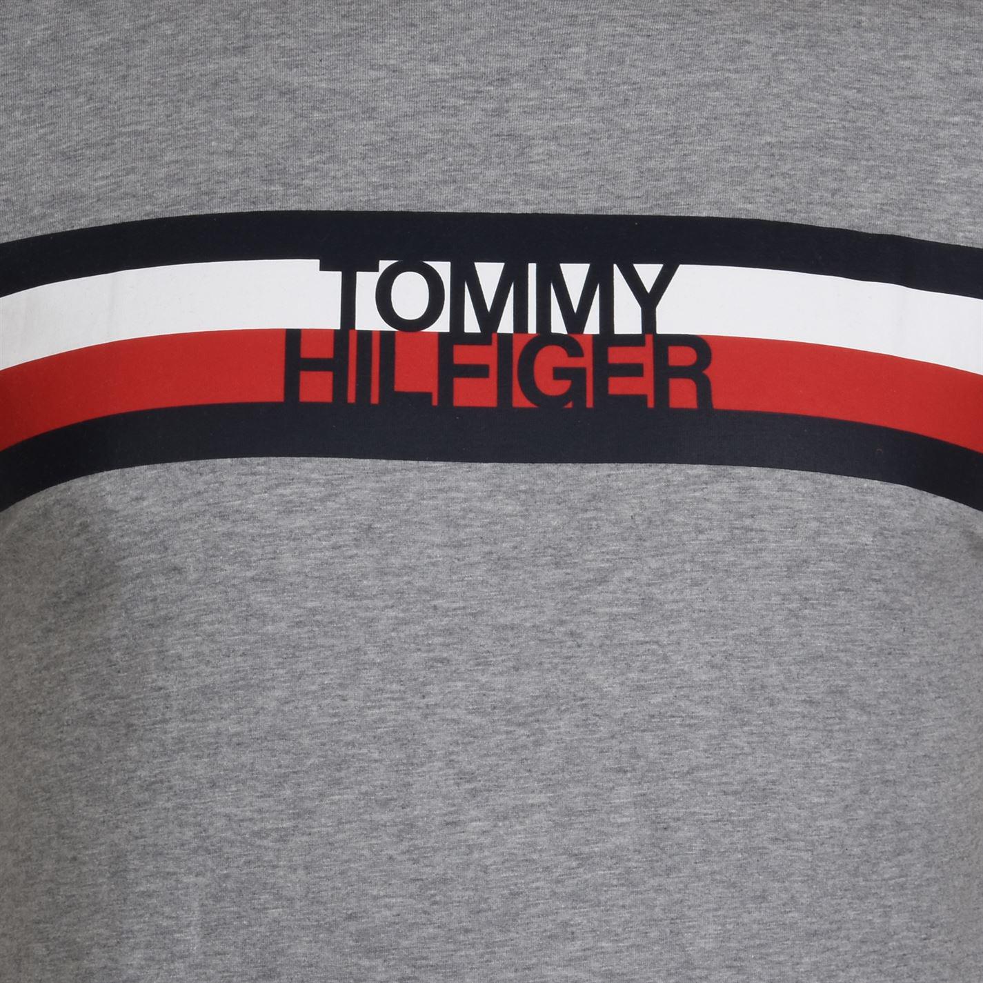 Tommy Hilfiger Signature Logo - Tommy Hilfiger Signature Logo T Shirt in Gray for Men - Lyst