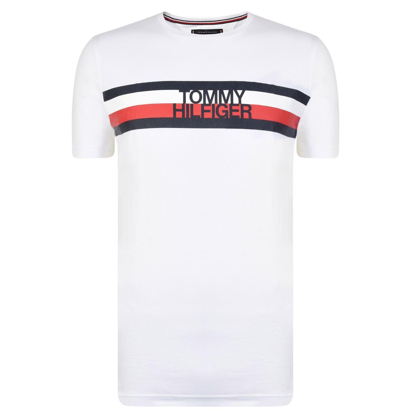 Tommy Hilfiger Signature Logo - Tommy Hilfiger Signature Logo T Shirt in White for Men - Lyst
