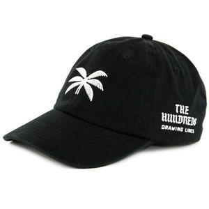 Hundreds Drawing Logo - The Hundreds Broadway Strapback Hat (Black) Men's Palm Tree Dad