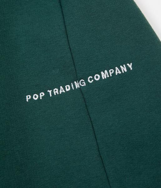 Pop Company Logo - Pop Trading Company Logo Hoodie - Sports Green | Flatspot