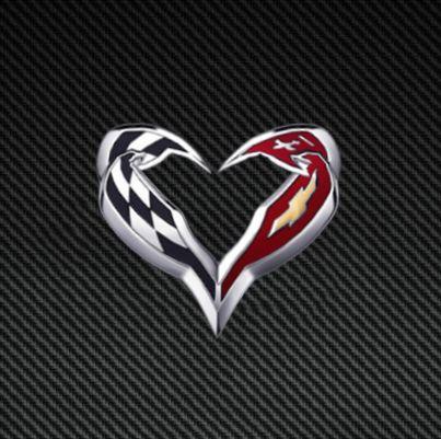 Chevy Vette Logo - Happy #Corvette Valentine's Day! Our true love! | Corvette Social ...