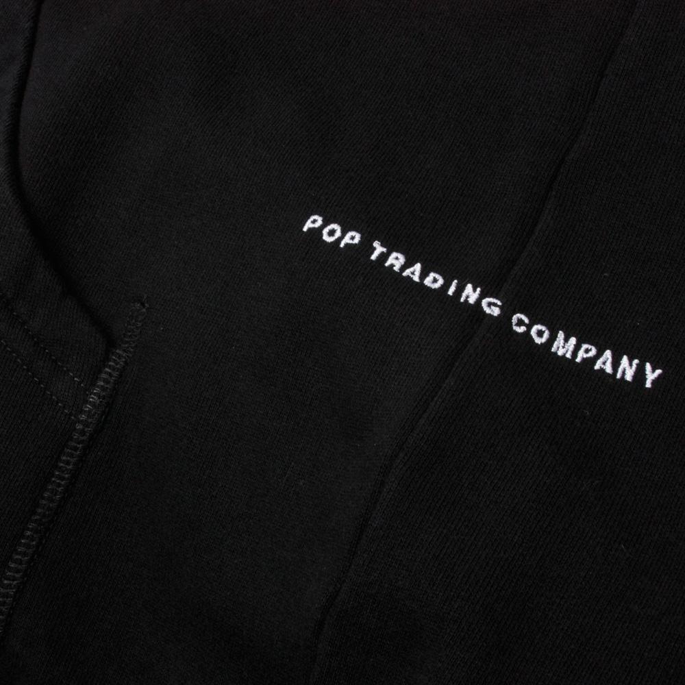 Pop Company Logo - Pop Trading Company Pop Logo Hood Black – Palomino