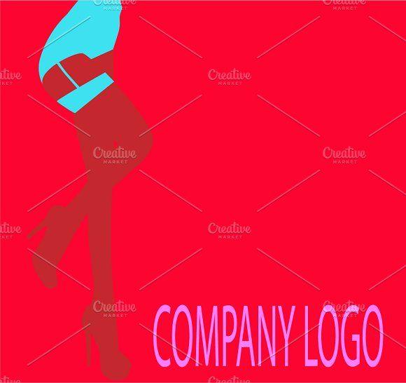 Pop Company Logo - Sexy legs company logo pop art ~ Graphics ~ Creative Market