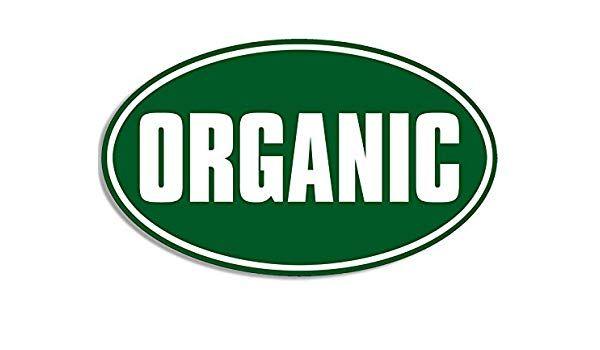 Green Oval Logo - American Vinyl Green Oval ORGANIC Sticker (health vegan vegetarian ...