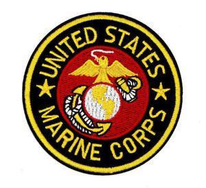 Marine Core Logo - US MARINE CORPS EMBLEM PATCH, MARINES EMBROIDERED LOGO PATCH, INSIGNIA