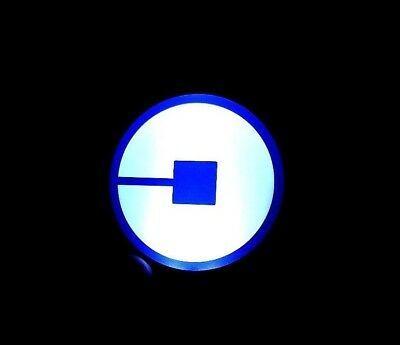 Uber Light Logo - A BRIGHT GLOWING NEW UBER LIGHT CAR LOGO CORDLESS SIGNS FREE