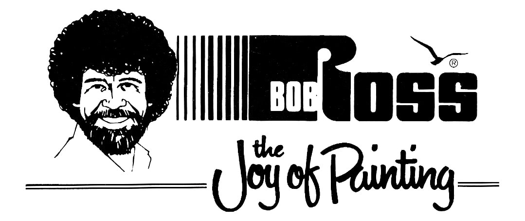 Bob Ross Logo - Bob Ross style oil painting with Mary Bakker CRI