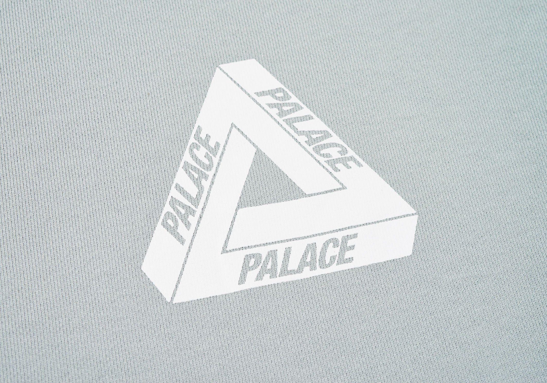 Pink Palace Triangle Logo - DROPPETH CREW GREY / PINK | Palace Skateboards USA