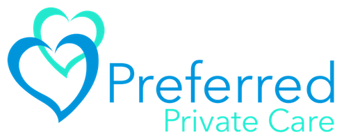 Private Care Logo - Home Care. Live In Caregivers In Fort Pierce. Preferred Private Care