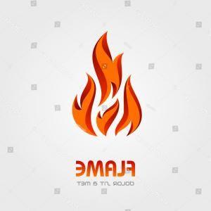 Cool Fire Logo - Photostock Vector S Abstract Font Concept Hot And Cool Fire And Ice ...
