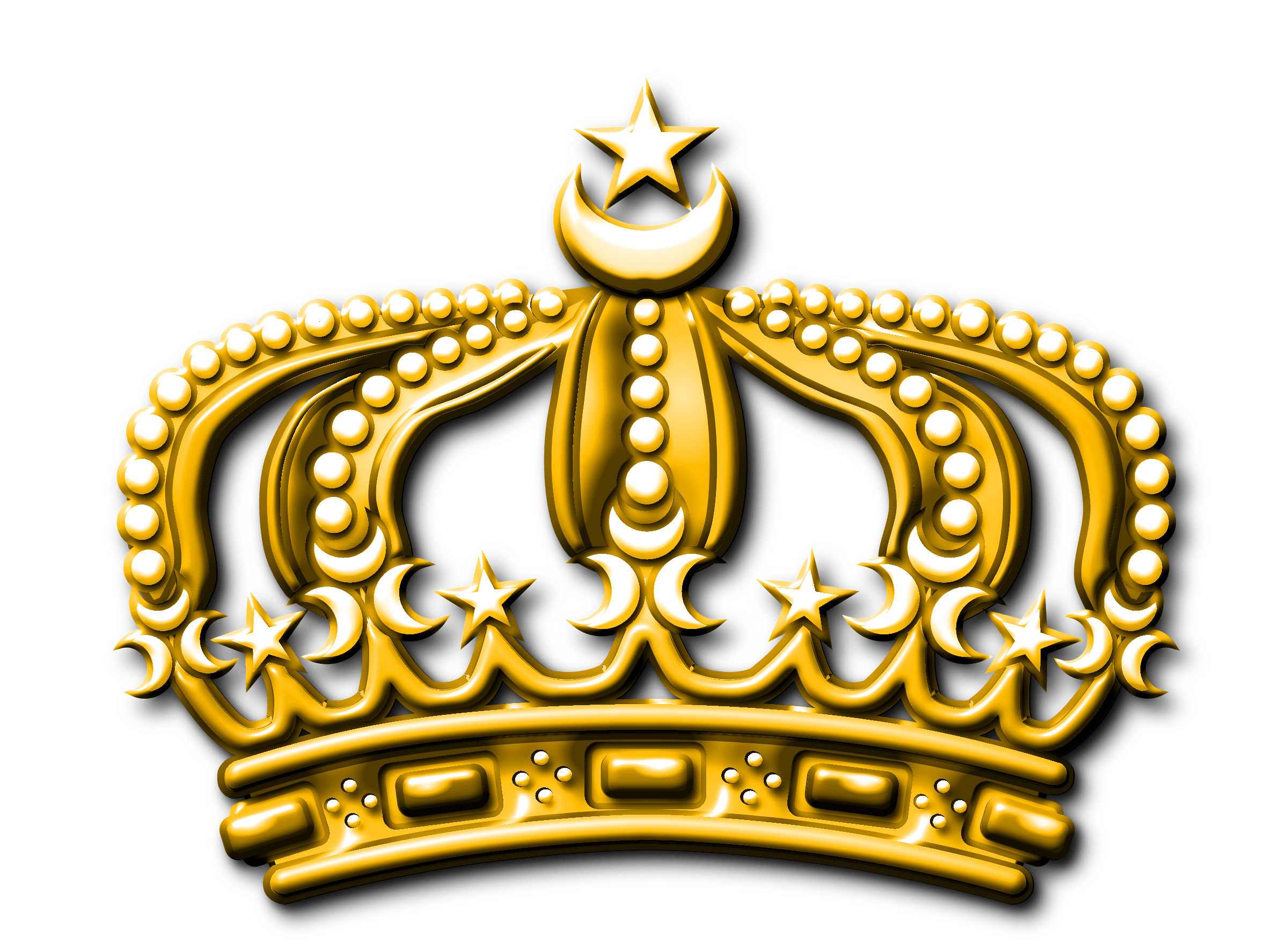 Yellow and White Crown Logo - Best Black And White Crown