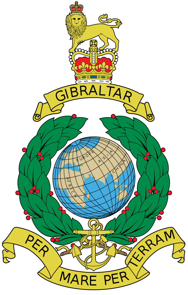 Marine Globe Logo - Royal Marines