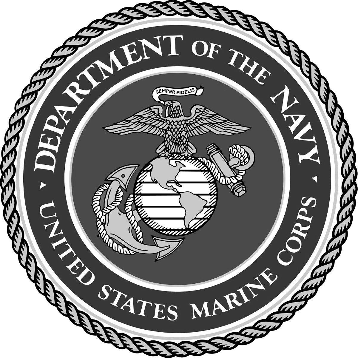Military Marines Logo - Military – Official Seals for Print
