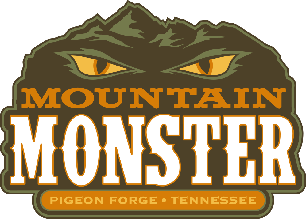 Tennessee Mountain Logo - Mountain Monster. Pigeon Forge, Tennessee