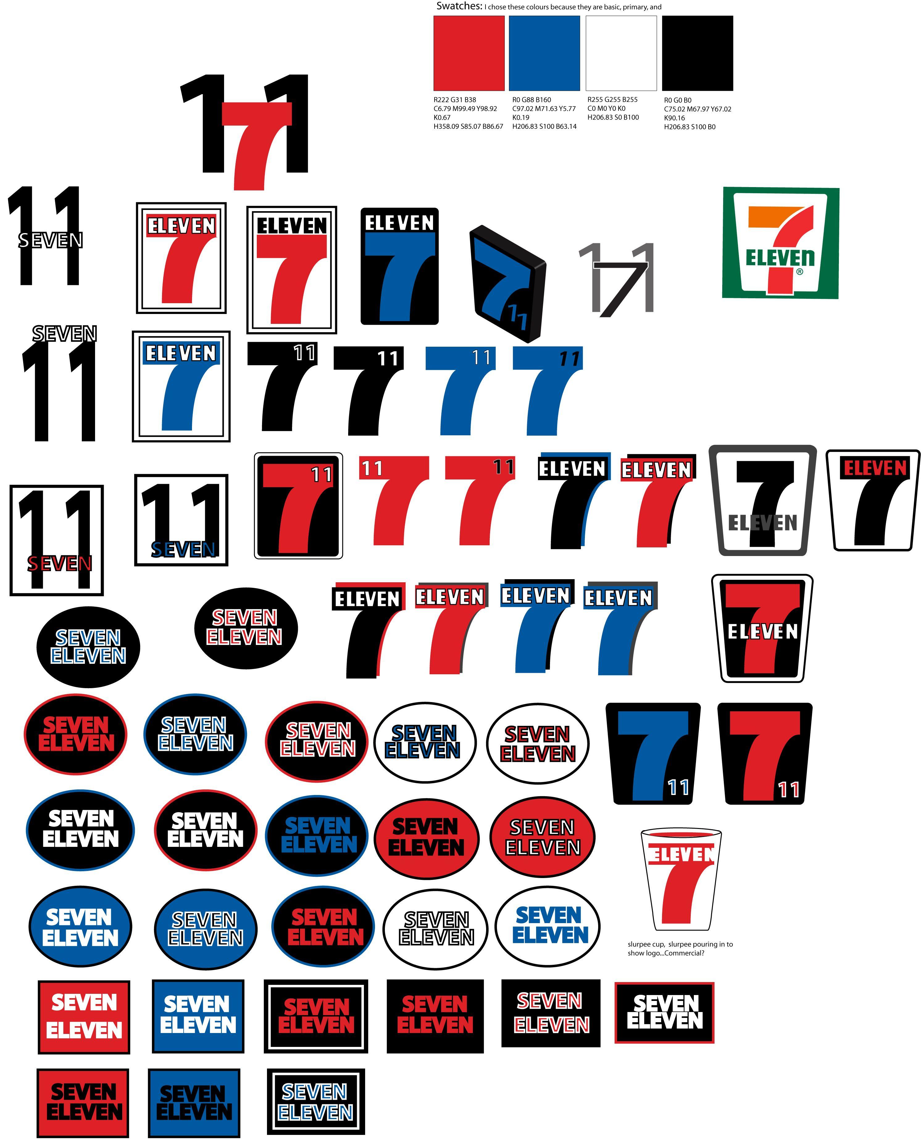 Old 7-Eleven Logo - 50 logo variations | megansblog