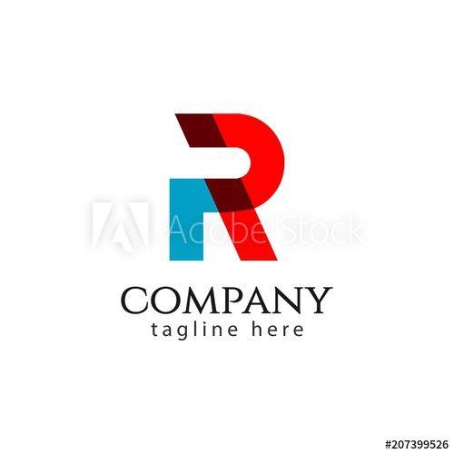Red R Company Logo - R Company Logo Vector Template Design Illustration this stock