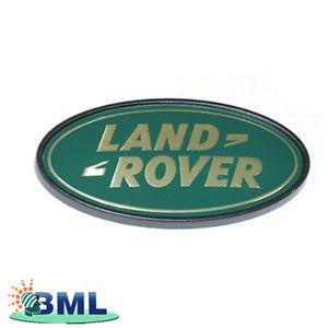 Green Oval Logo - LAND ROVER RANGE ROVER CLASSIC REAR OVAL LOGO DECAL GENUINE. PART