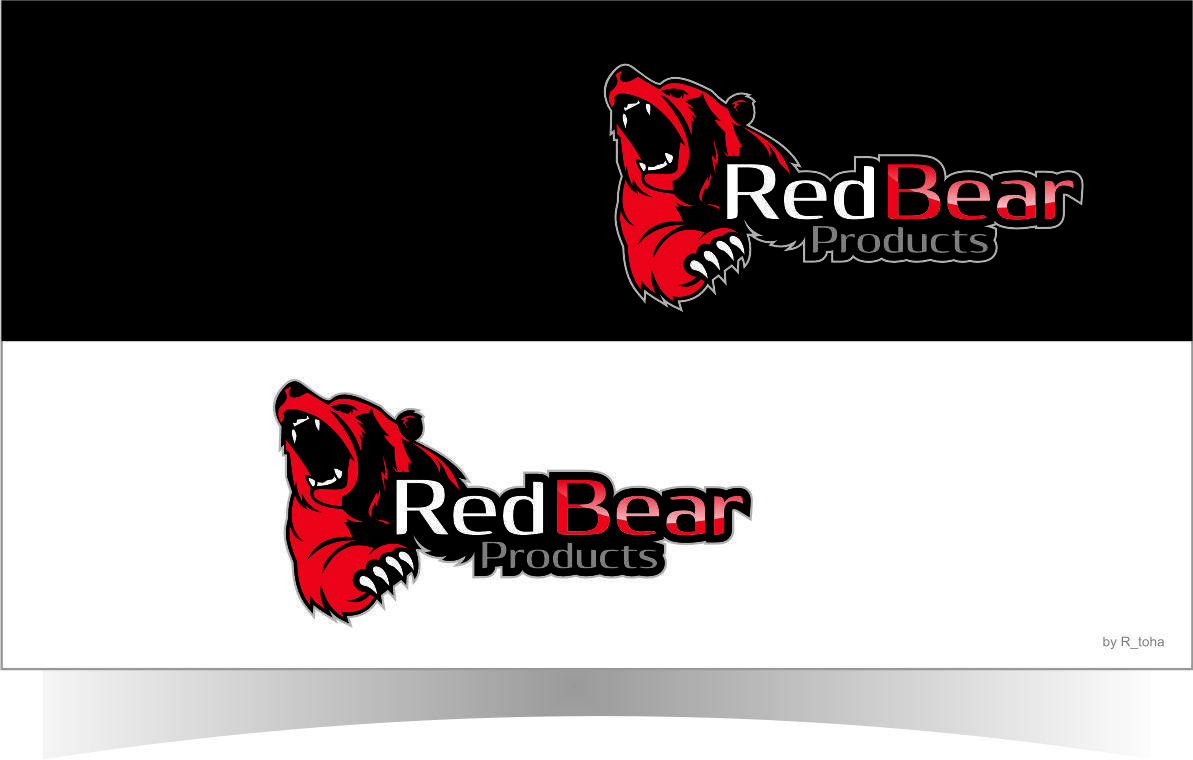 Red R Company Logo - Bold, Modern, It Company Logo Design for Red Bear, Red Bear Products