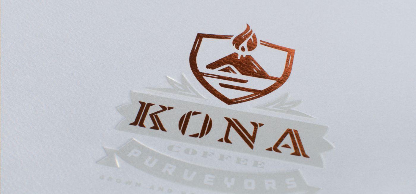 Hawaii Coffee Brand Logo - Kona Coffee Purveyors. Chen Design Associates