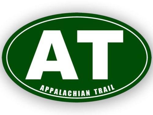 Green Oval Logo - Inch Green Oval at Appalachian Trail Sticker -scenic Hike Hiking